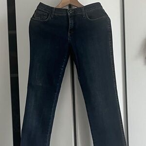 Moschino Low Rise Faded Denim Skinny Jeans Sz 29
